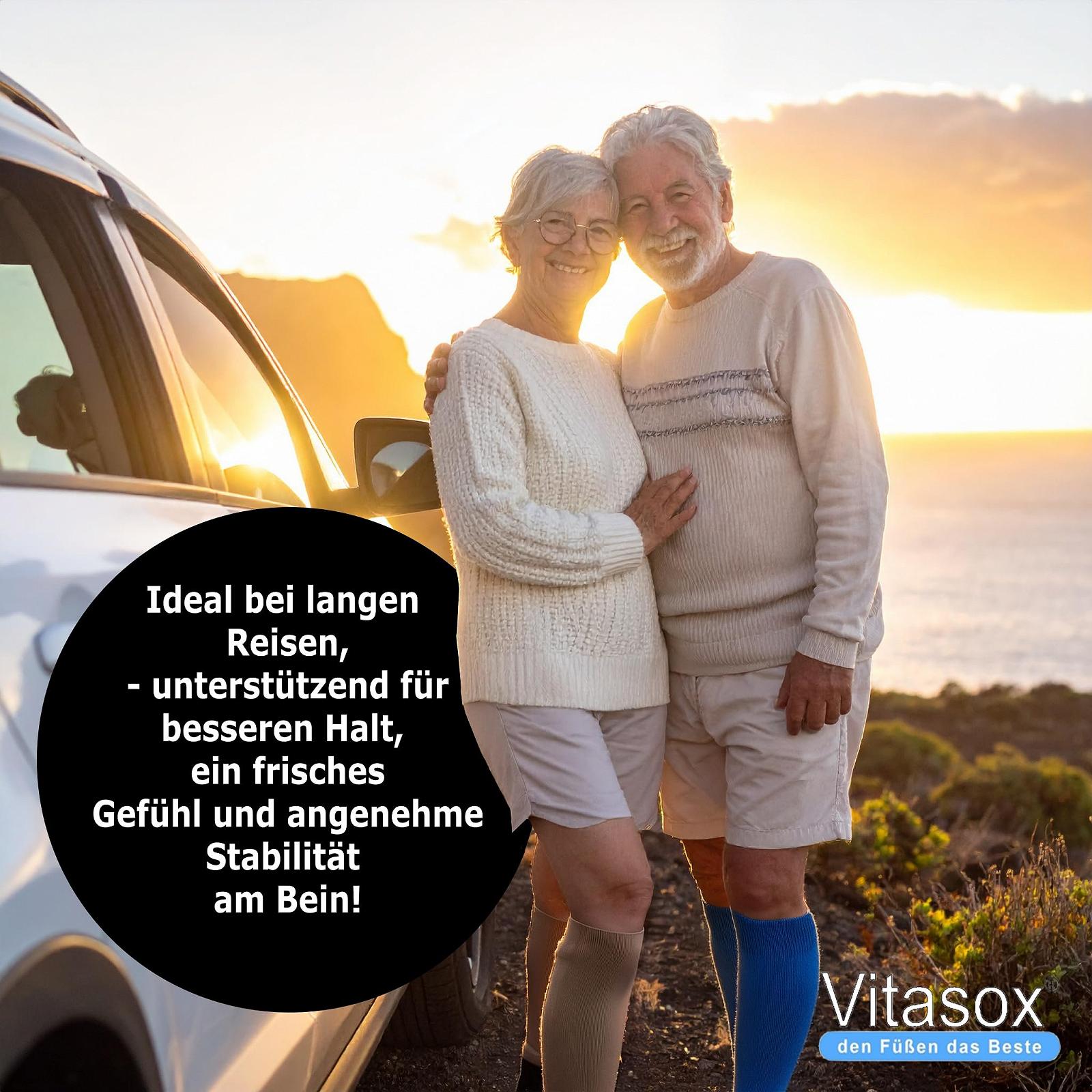 Женские/Мужские Компрессионные Носки Vitasox Спортивные Разноцветные 1/2/3 пары, фото №6