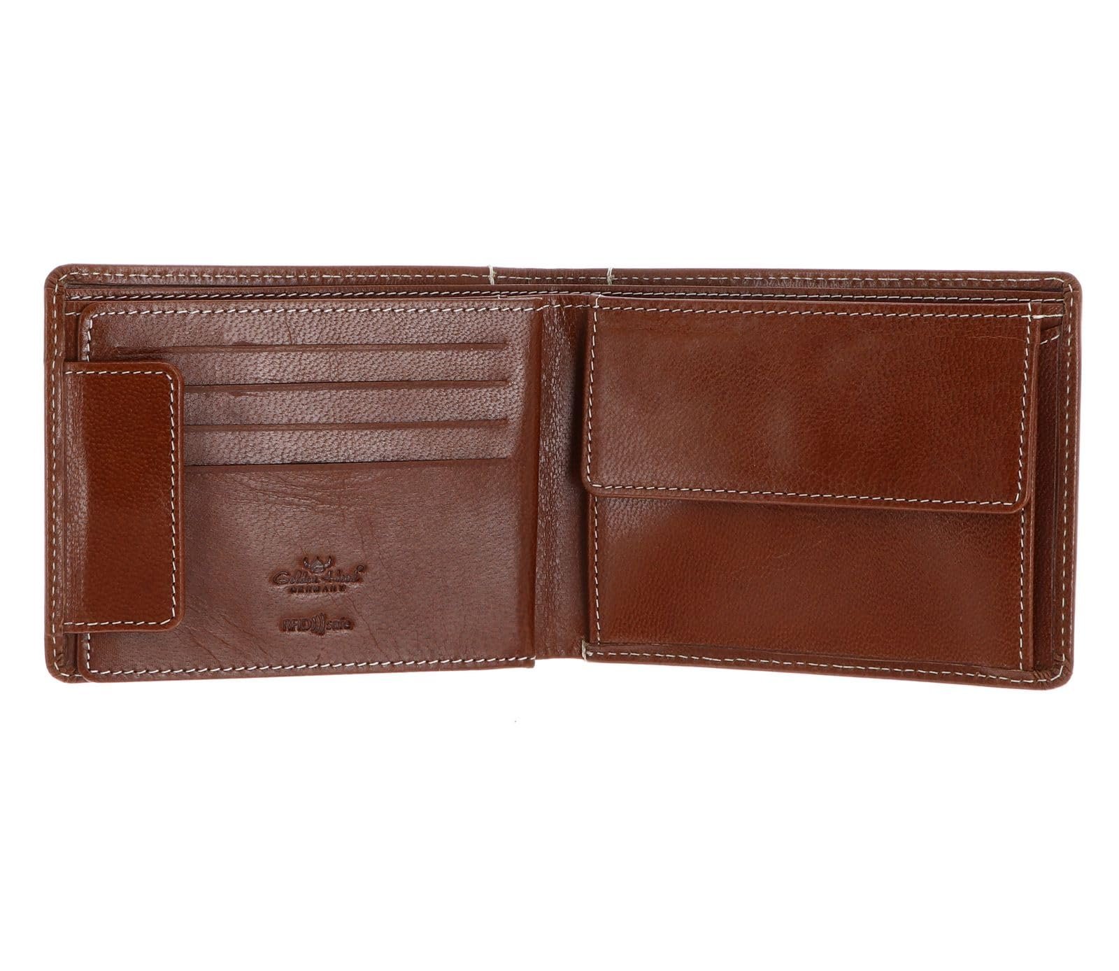 Кошелек Golden Head Bari RFID Protect Коньяк, Коньячный, RFID кошелек, фото №2