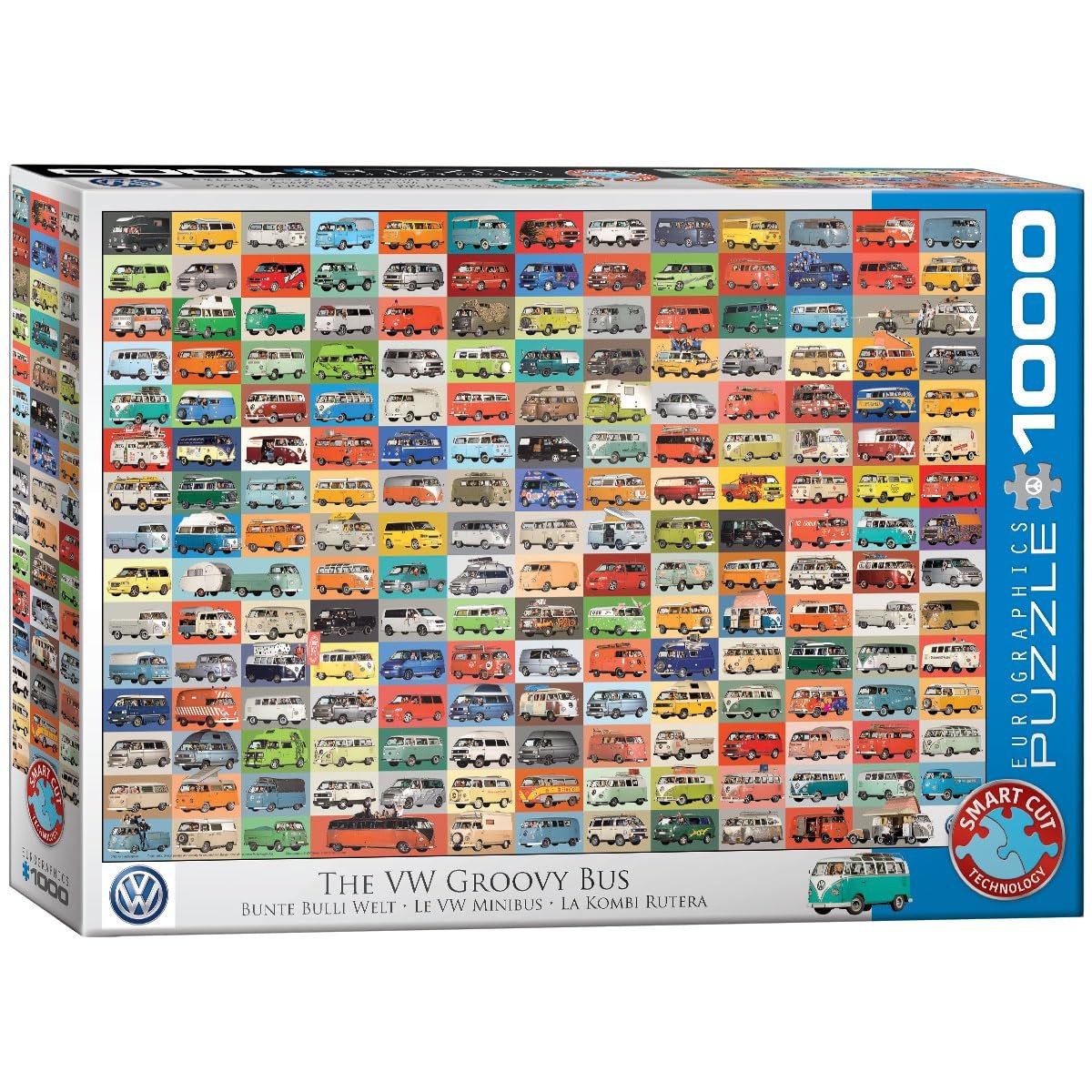 Пазл Eurographics Volkswagen Groovy Bus 6000-0783 1000-Piece, фото №1