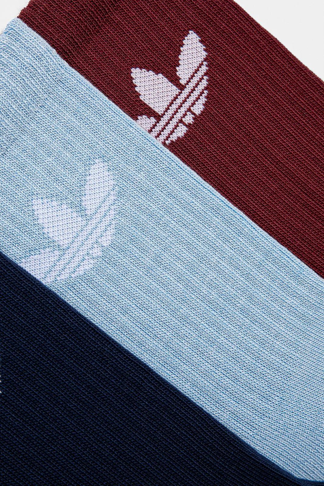 Шкарпетки Adidas TR CREW S 6P Зелений, Білий, Блакитний, Чорний, темно-Зелений, Бордовий  46-48, фото №2