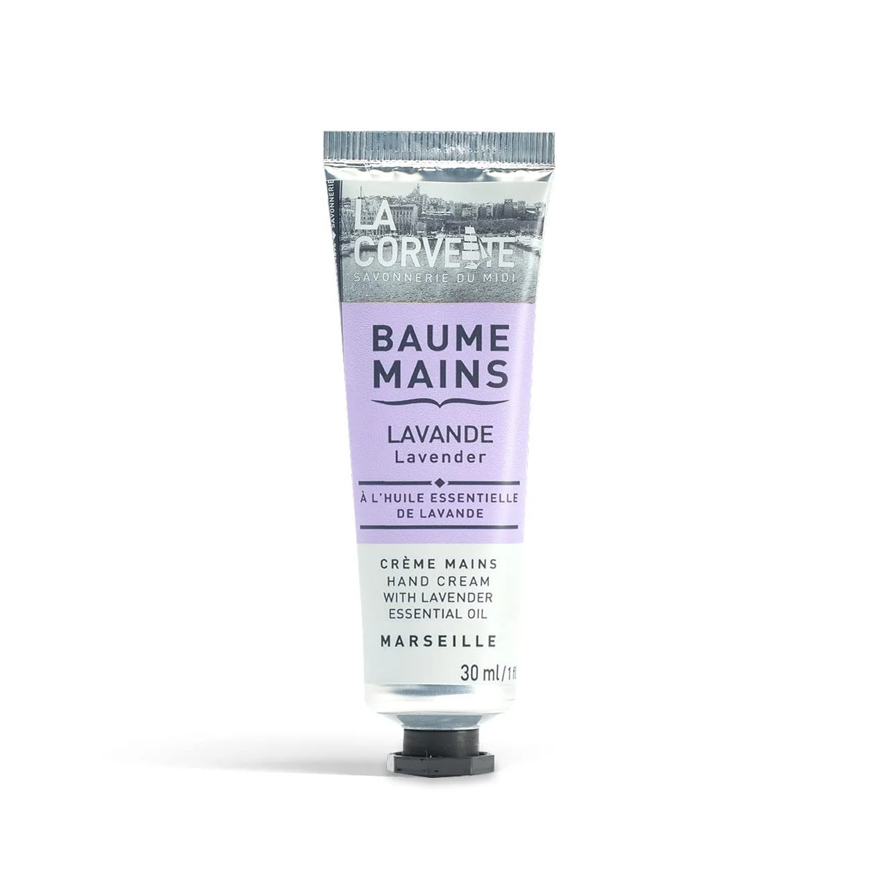 Крем для рук La Corvette Цветок лаванды с органическим оливковым маслом 30 мл, фото №4