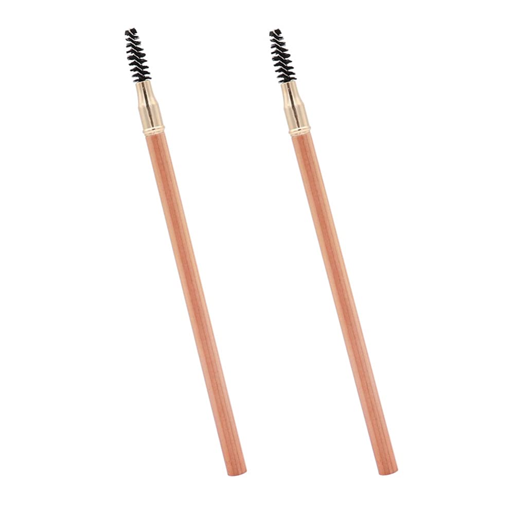 Олівець для брів Lurrose Двосторонній Дерев'яний Коричневий, фото №2