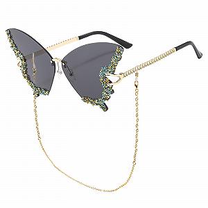 Сонцезахисні Окуляри FOSDICK Метелик Стрази - Фото 1