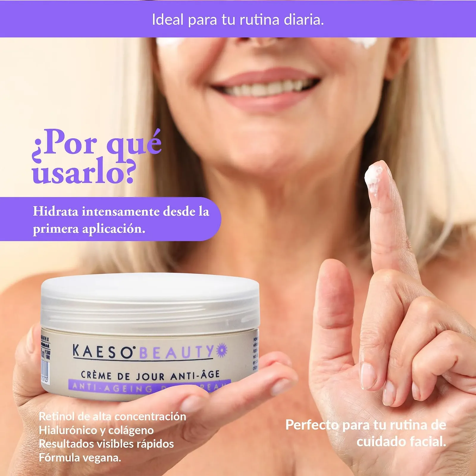 Омолоджувальний денний крем Kaeso Anti-Ageing, фото №4