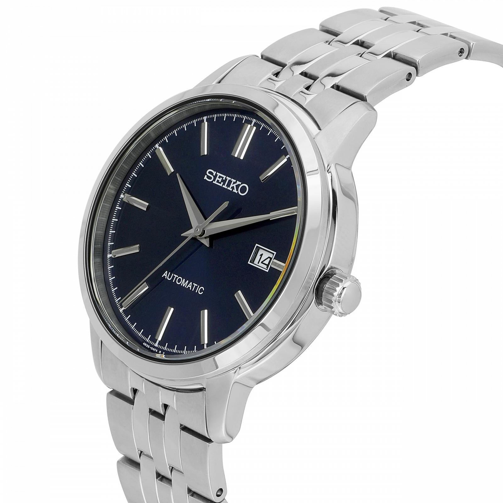 Мужские аналоговые часы Seiko SRPH87K1, серебристый, браслет, фото №2