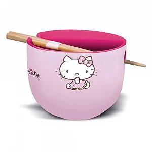 Миска Sanrio Hello Kitty Japan Ramen с палочками - Фото 1