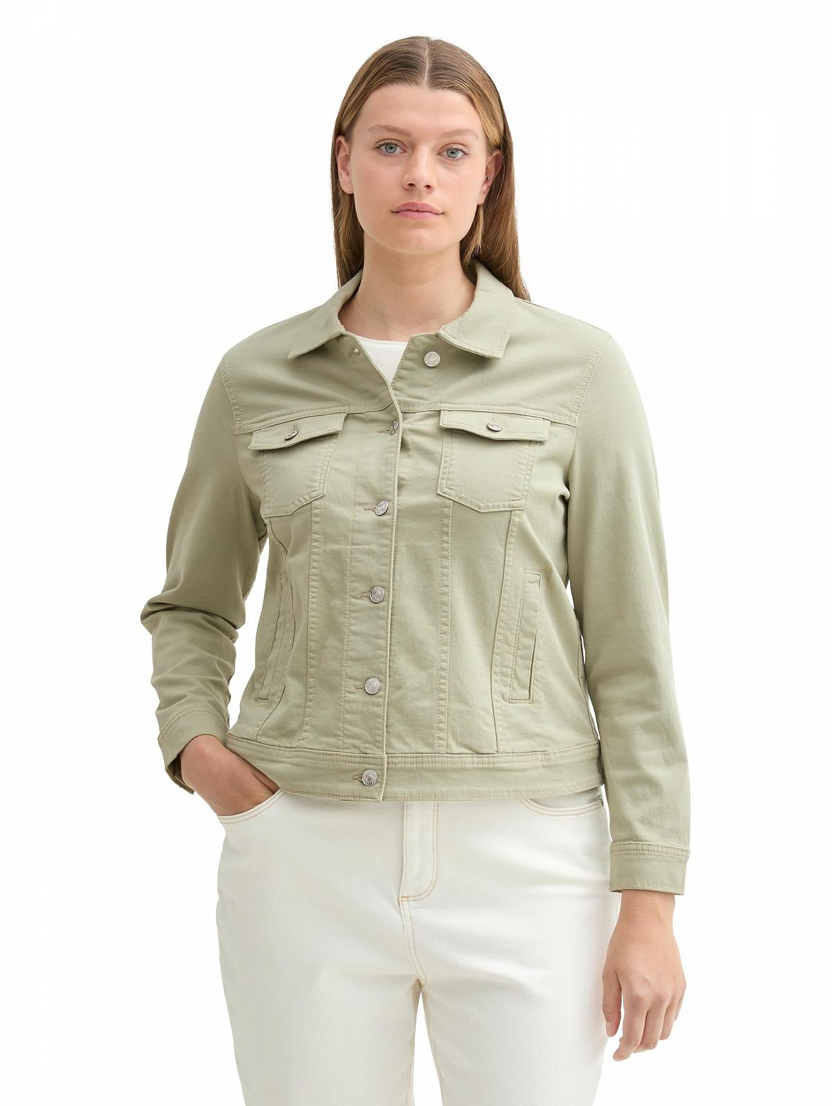 Джинсова куртка TOM TAILOR Plus Size Basic Coloured, фото №1