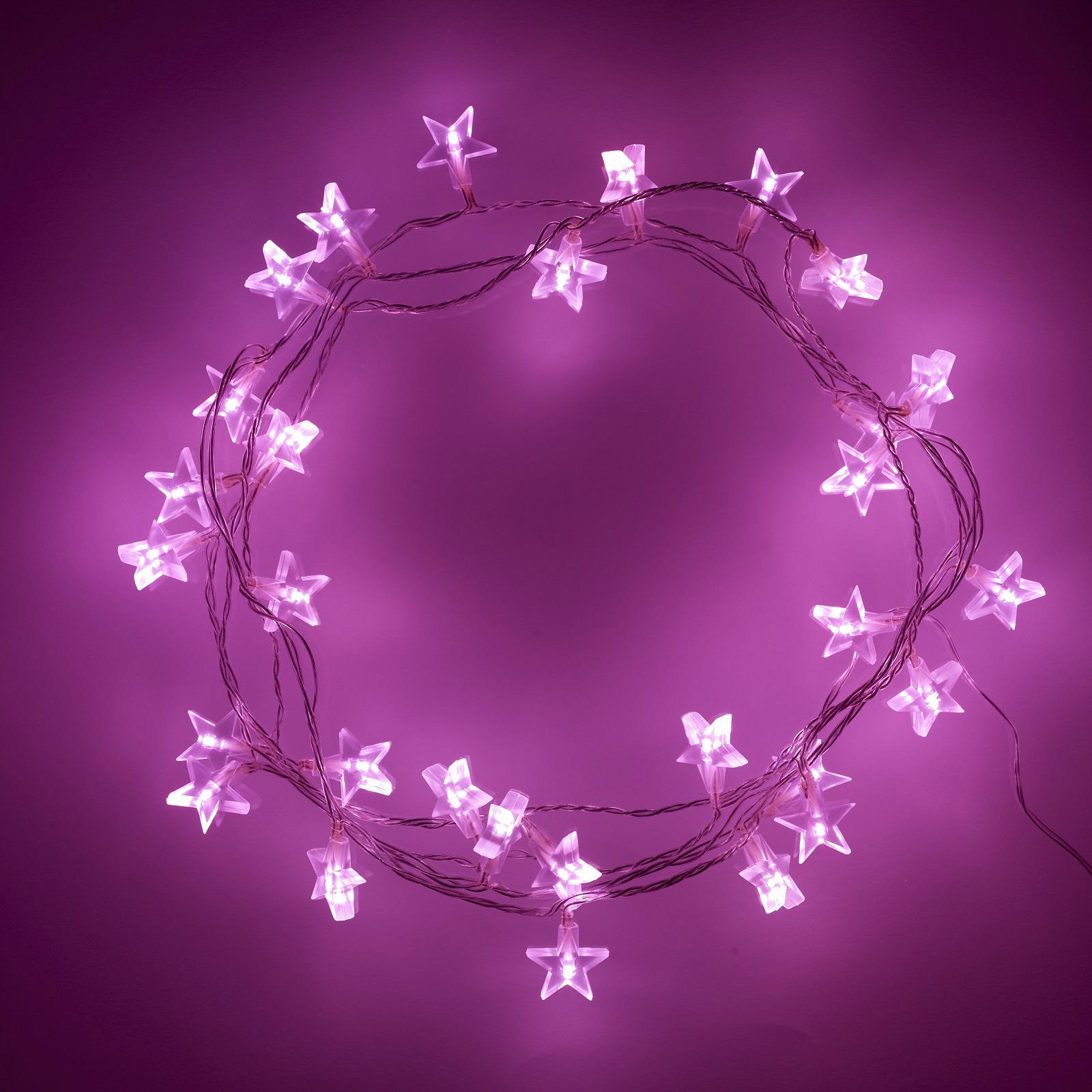 Гірлянда Lights4fun Зірки 30 LED, фото №3