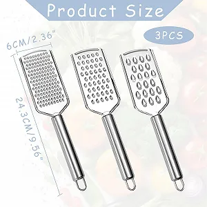 Набір терок 3 шт, Ручна synthetic.ua - Фото 1