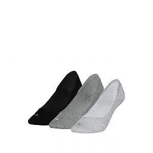 Шкарпетки Calvin Klein Low Cut Footie (3 пари) - Фото 1