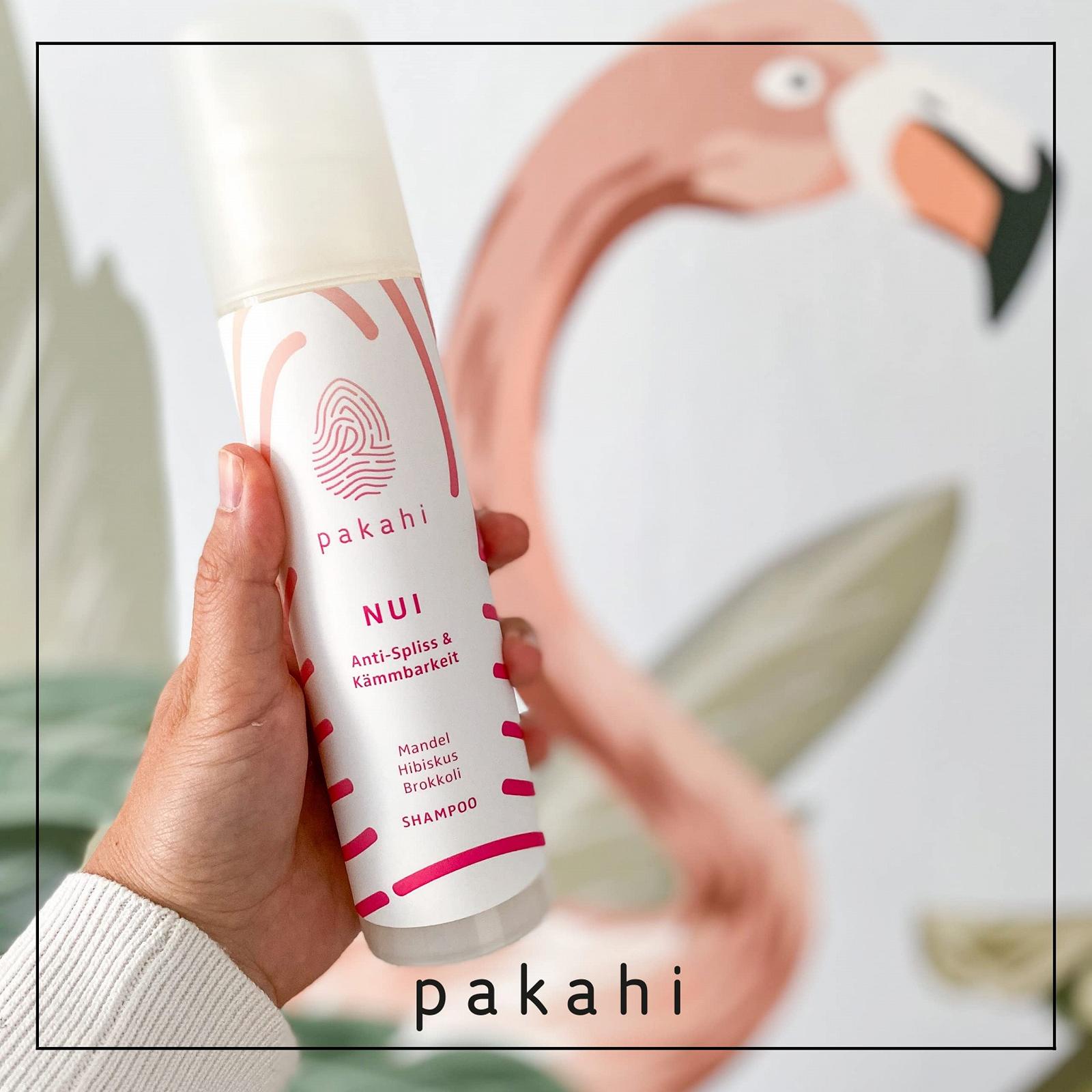 Органічний шампунь PAKAHI "Nui" Проти посічених кінчиків для пошкодженого волосся, фото №2