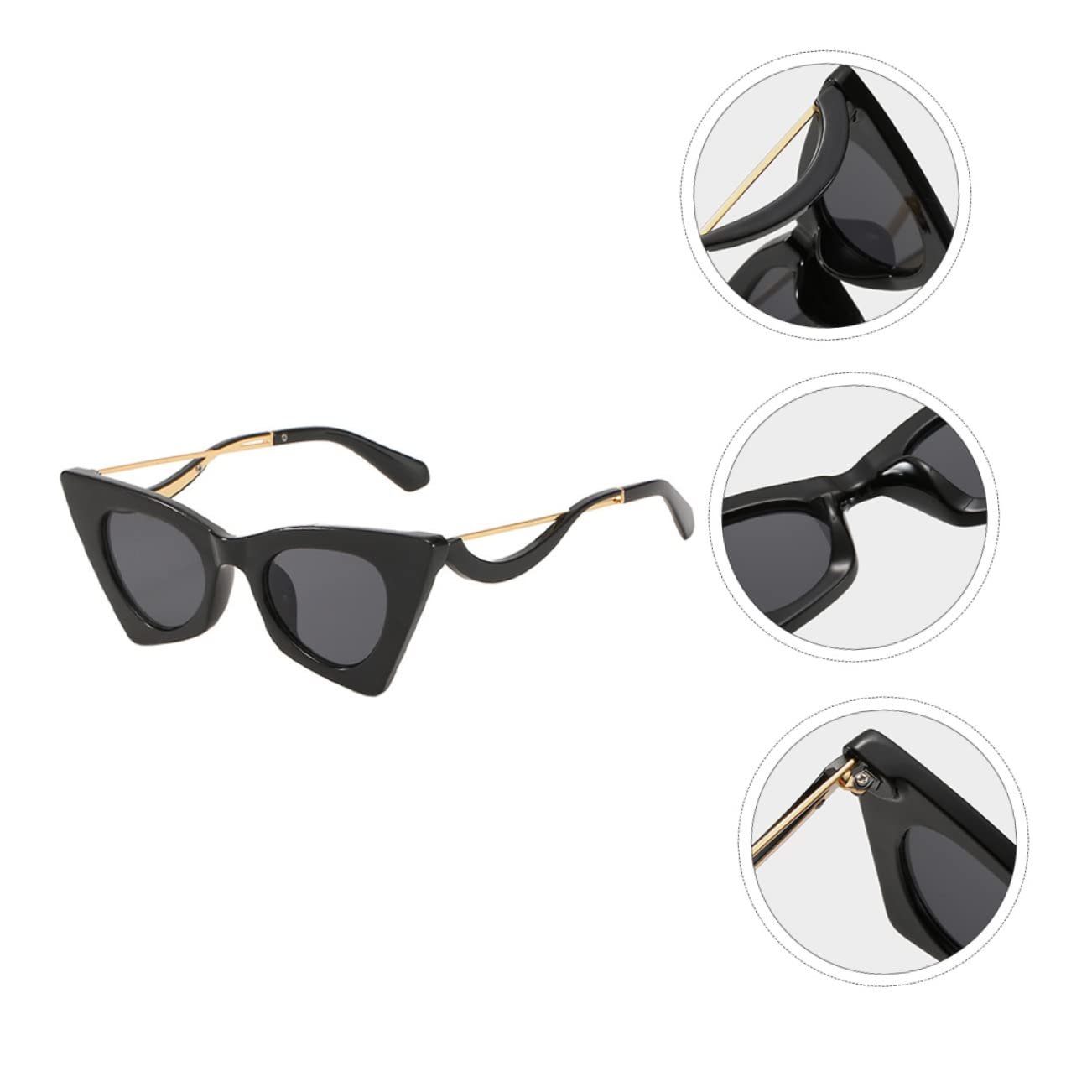 Сонцезахисні окуляри PACKOVE PC, чорний, фото №2