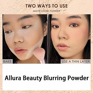 Пудра Allura Beauty Blurring Pressed Powder #4, рожева synthetic.ua - Фото 1