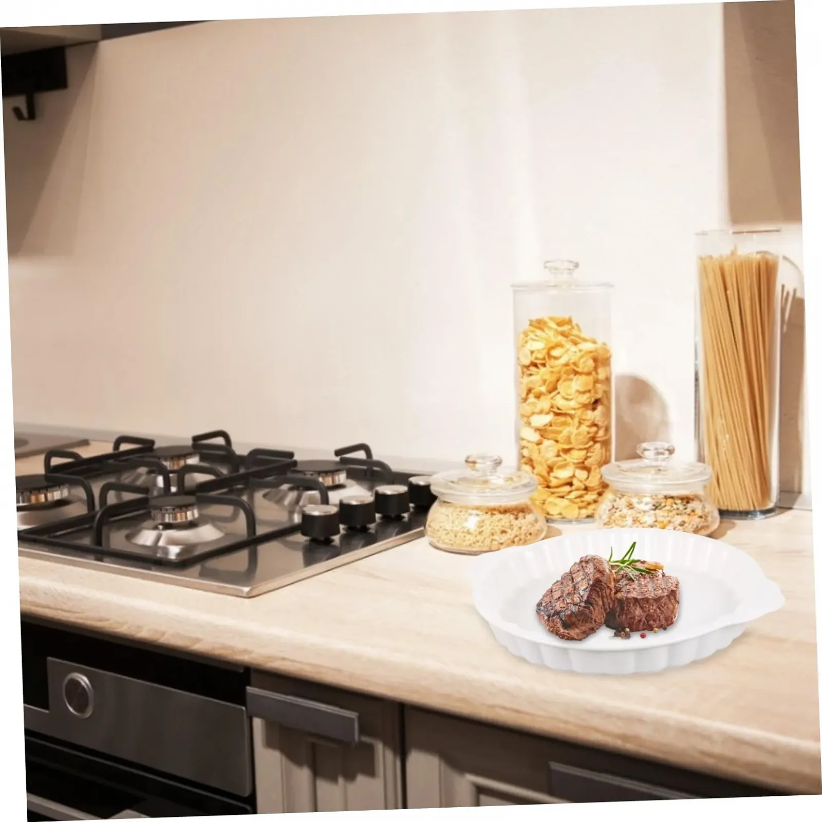 Форма для запікання VALICLUD керамічна з ручками Біла, фото №5 Форма для запікання VALICLUD керамічна з ручками Біла, фото №5