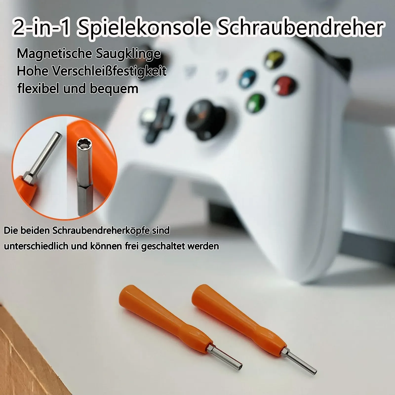 Викрутка Gamebit 2-в-1 з двосторонньою битою для консолей, фото №4