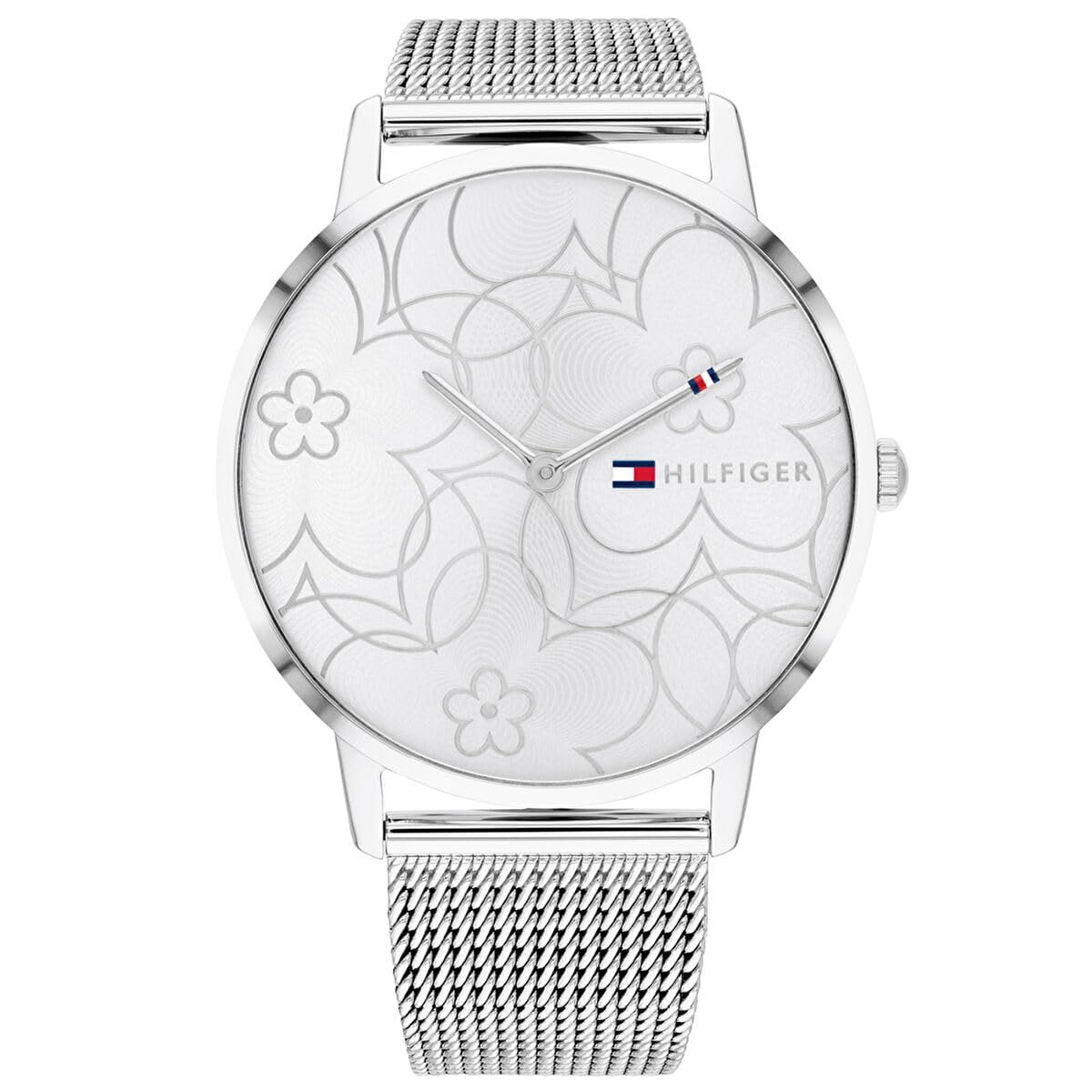 Аналоговые часы Tommy Hilfiger 1782365 серебристые с браслетом, фото №1