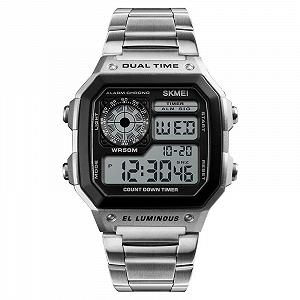 Годинник Годинник Skmei 1335SI Silver - Фото 1