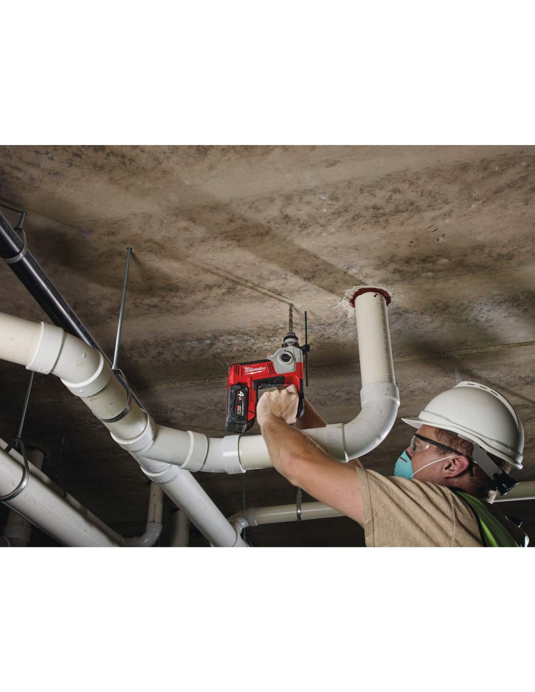 Milwaukee SDS+ Compact 18V 1.2J Epta M18 Bra, фото №5
