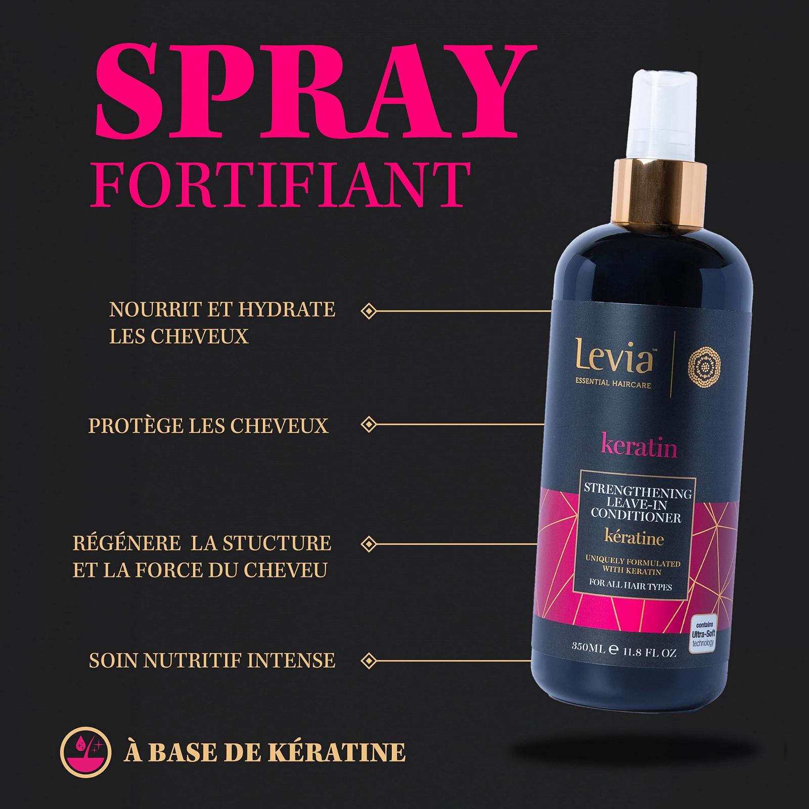 Крем Levia Keratin Care Несмываемый 350 мл, фото №3