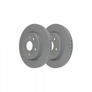 Гальмівний диск ATE 24.0123-0114.1 задня вісь для OPEL SAAB VAUXHALL CHEVROLET synthetic.ua - Фото 1