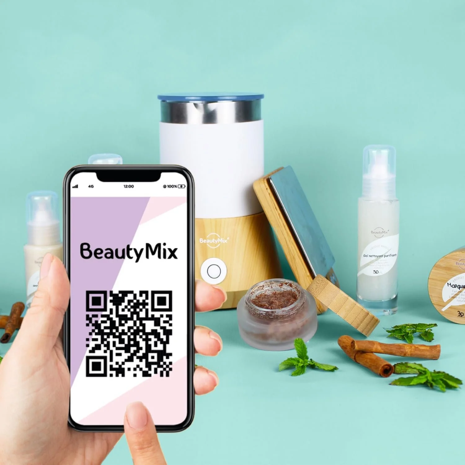 Набір The Total Box для робота BeautyMix - Все для повного комплекту косметики DIY з 13 простими та безпечними рецептами, фото №4