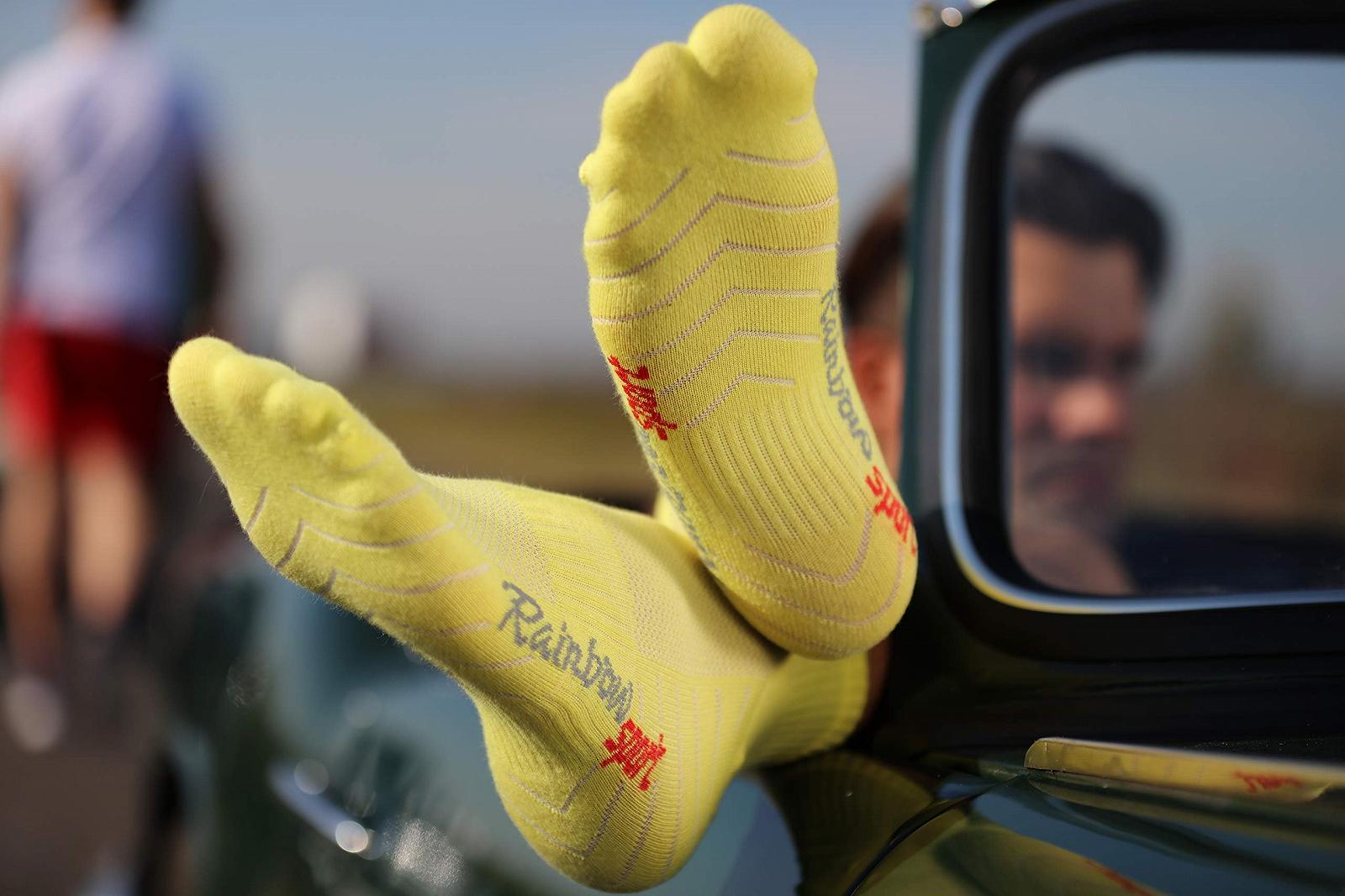 Шкарпетки Rainbow Socks - Кольорові спортивні шкарпетки з бавовни для жінок та чоловіків, фото №8