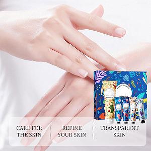 Набір для подарунків на Різдво, Крем для рук для сухої шкіри, 5 штук synthetic.ua - Фото 1