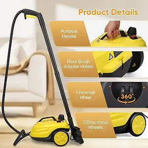 Пароочисник універсальний високотемпературний 320°C 2 л 2000 Вт synthetic.ua - Фото 1