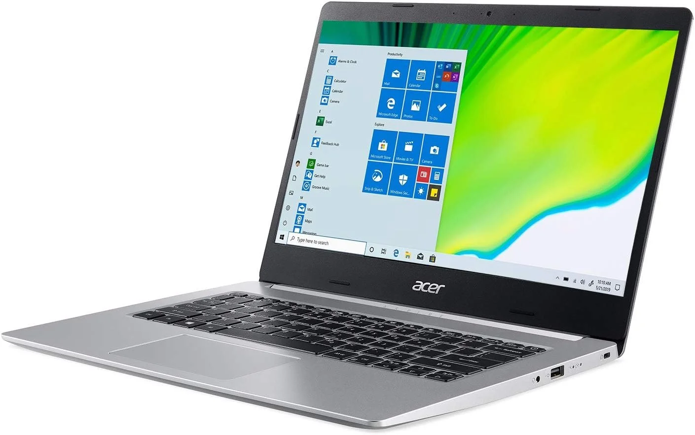 Ноутбук 14" Acer Aspire 5 (A514-53-53PB) Intel Core i5-1035G1 RAM 8GB SSD 256GB Windows 11 Home (UKR), фото №3 Ноутбук 14" Acer Aspire 5 (A514-53-53PB) Intel Core i5-1035G1 RAM 8GB SSD 256GB Windows 11 Home (UKR), фото №3