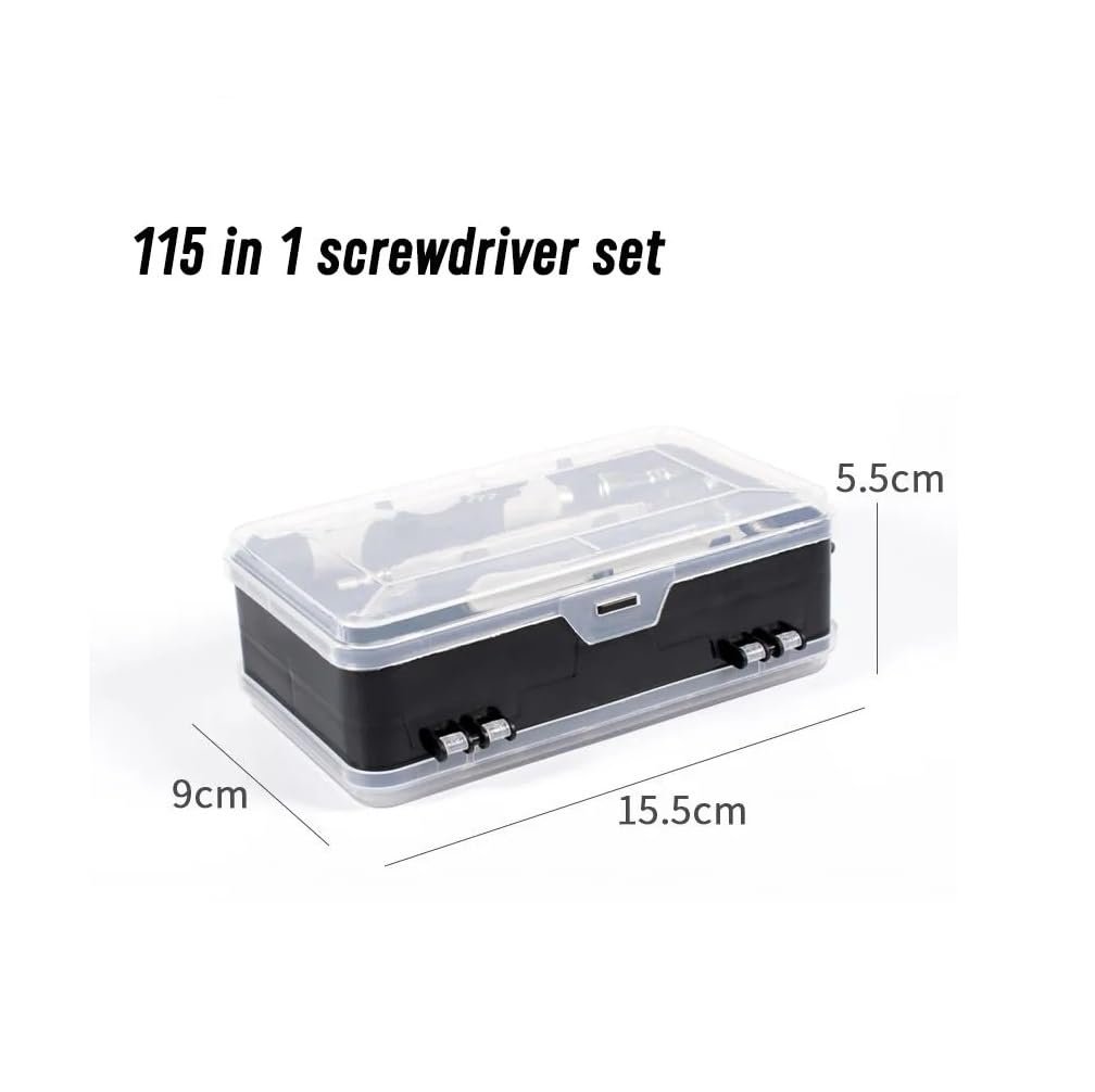 Набір викруток Precision 115 штук, фото №7