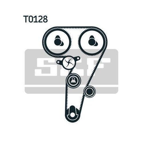 Водяний насос і комплект ременя ГРМ SKF VKMC 02177 для ALFA ROMEO FIAT LANCIA, фото №2 Водяний насос і комплект ременя ГРМ SKF VKMC 02177 для ALFA ROMEO FIAT LANCIA, фото №2