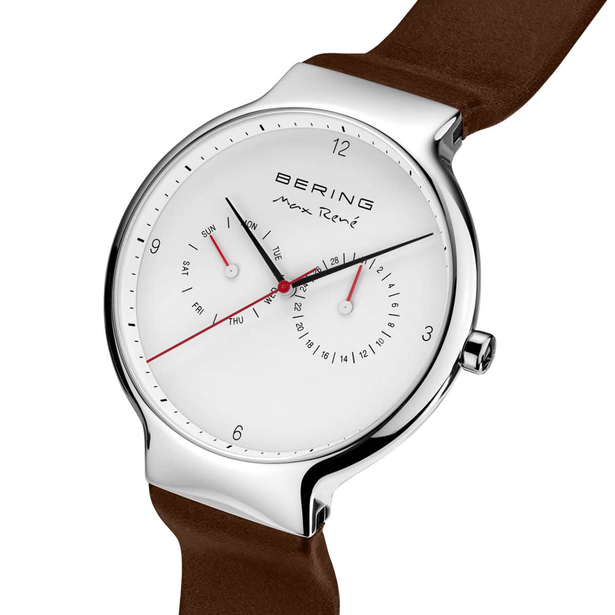 Мужские часы BERING Max René Collection Quartz с силиконом и сапфировым стеклом 15542-XXX, фото №2