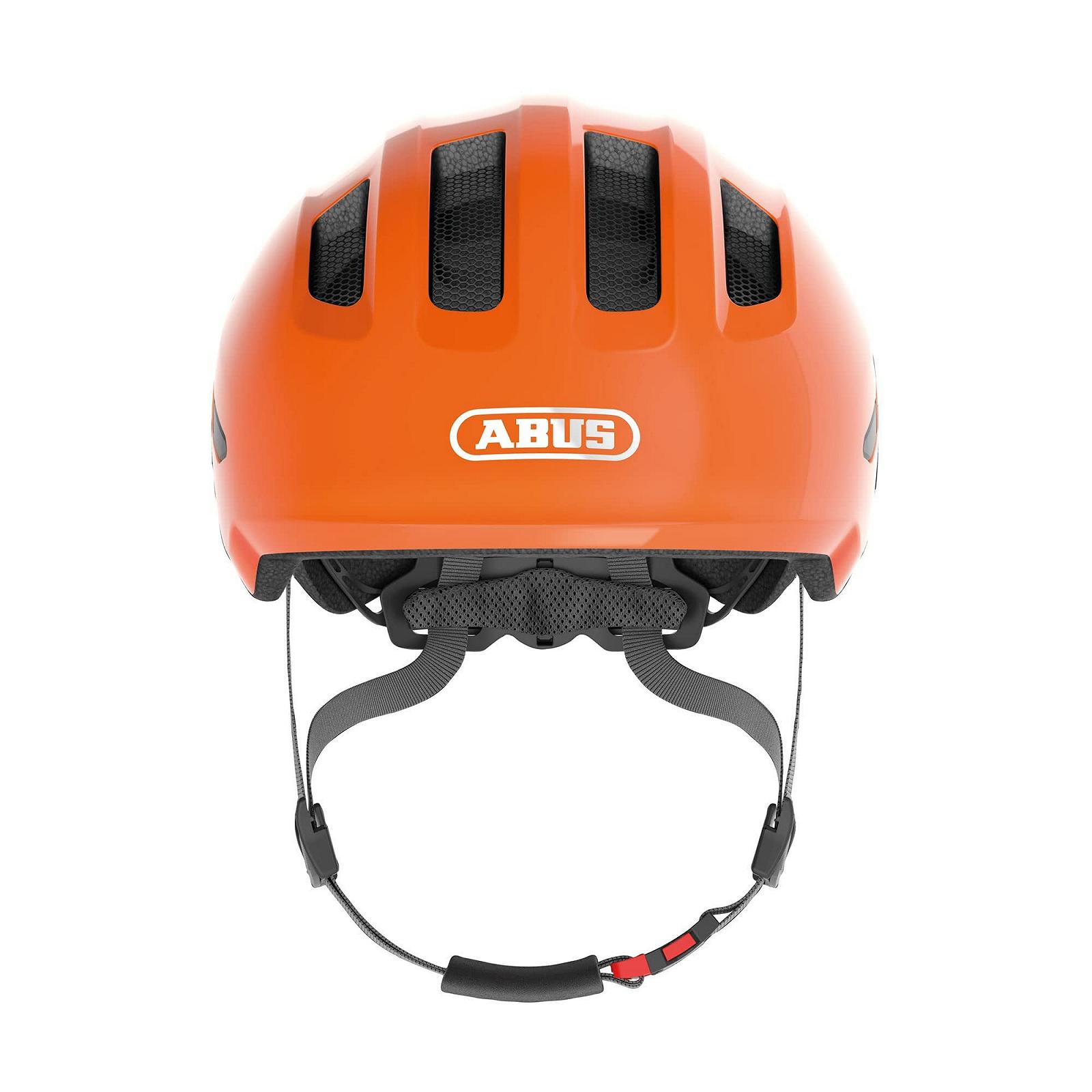 Дитячий Велосипедний Шолом ABUS Smiley 3.0 Поглиблена Посадка Orange Shiny Розмір S: 45–50 см, фото №4