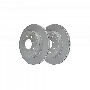 Тормозной диск ATE 24.0117-0106.1 передняя ось synthetic.ua - Фото 1