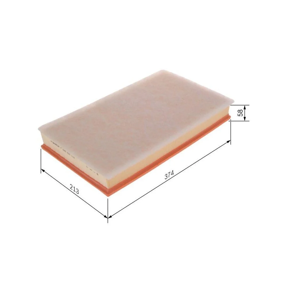 Воздушный фильтр BOSCH F 026 400 516 для AUDI SEAT SKODA VW CUPRA, фото №1 Воздушный фильтр BOSCH F 026 400 516 для AUDI SEAT SKODA VW CUPRA, фото №1