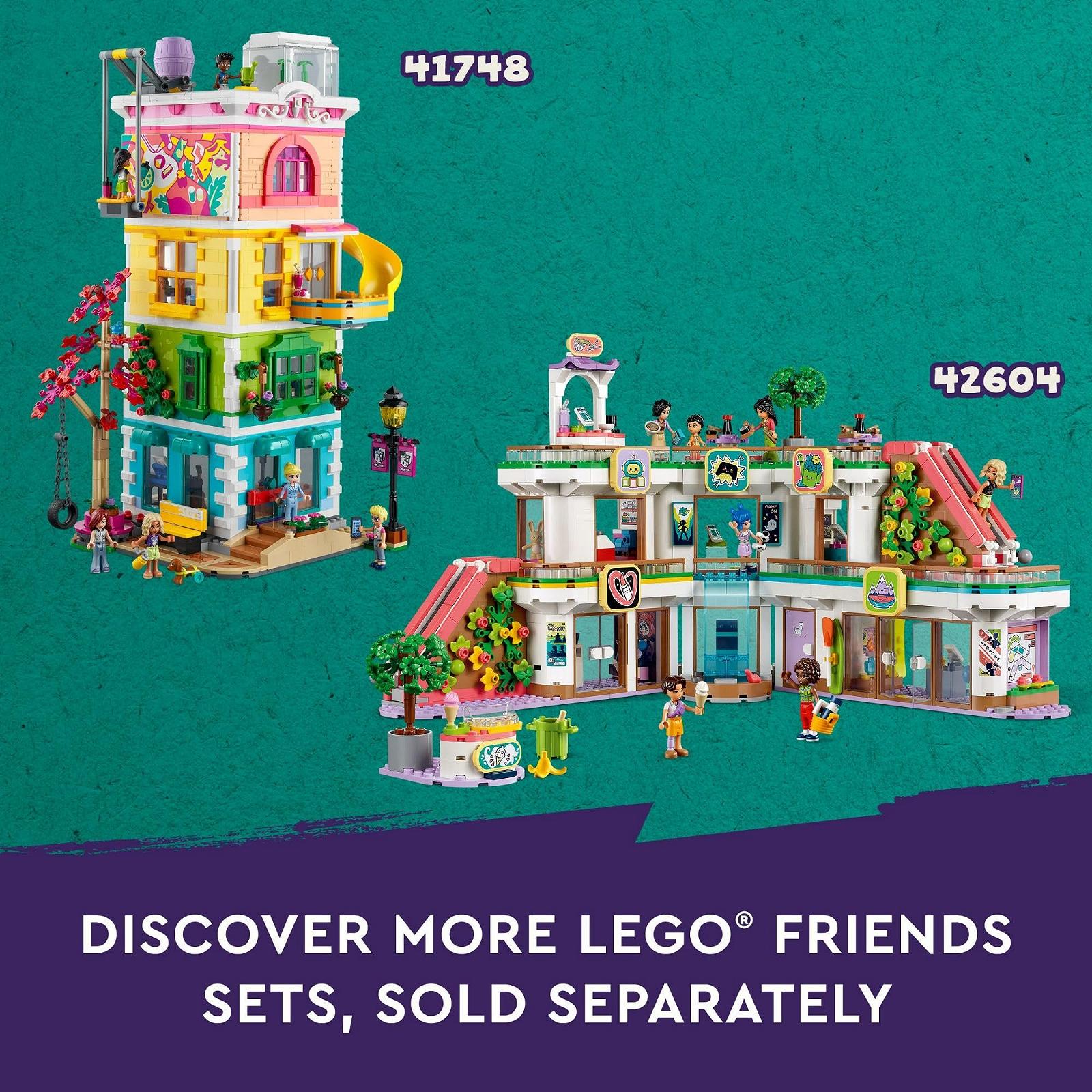 Набор LEGO Friends Отель Bed and Breakfast для детей от 12 лет с 4 минифигурками, фигуркой собаки и аксессуарами, фото №6