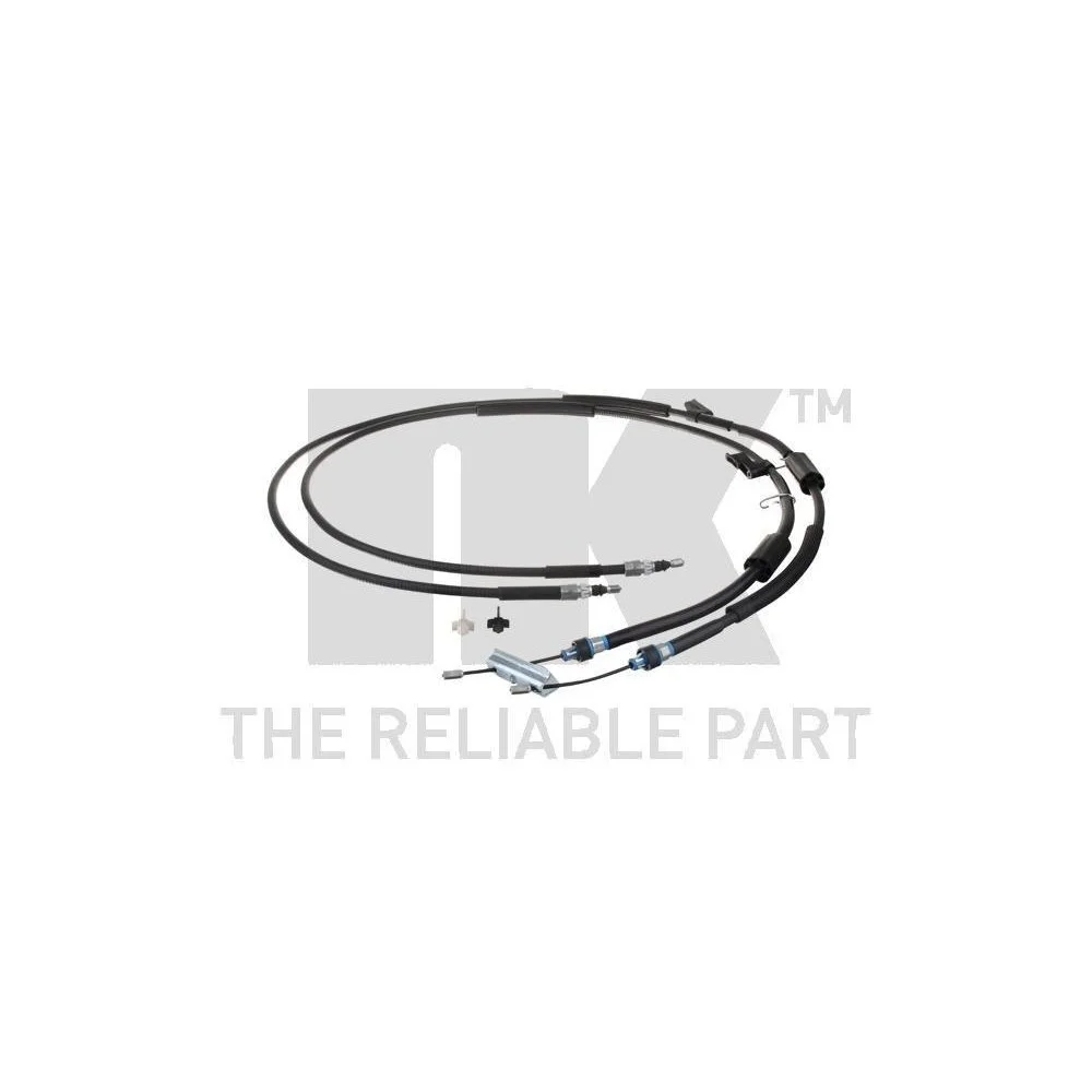 Трос стоянкового гальма NK 9025153 для FORD лівий правий, фото №1