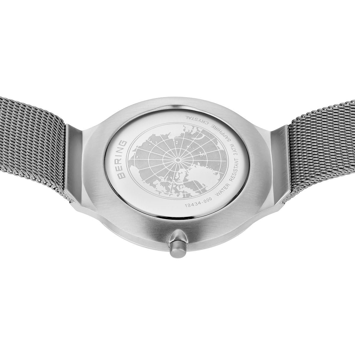 Женские часы Кварцевые BERING Ultra Slim Collection 18434-000 Серебряный Браслет, фото №7 Женские часы Кварцевые BERING Ultra Slim Collection 18434-000 Серебряный Браслет, фото №7