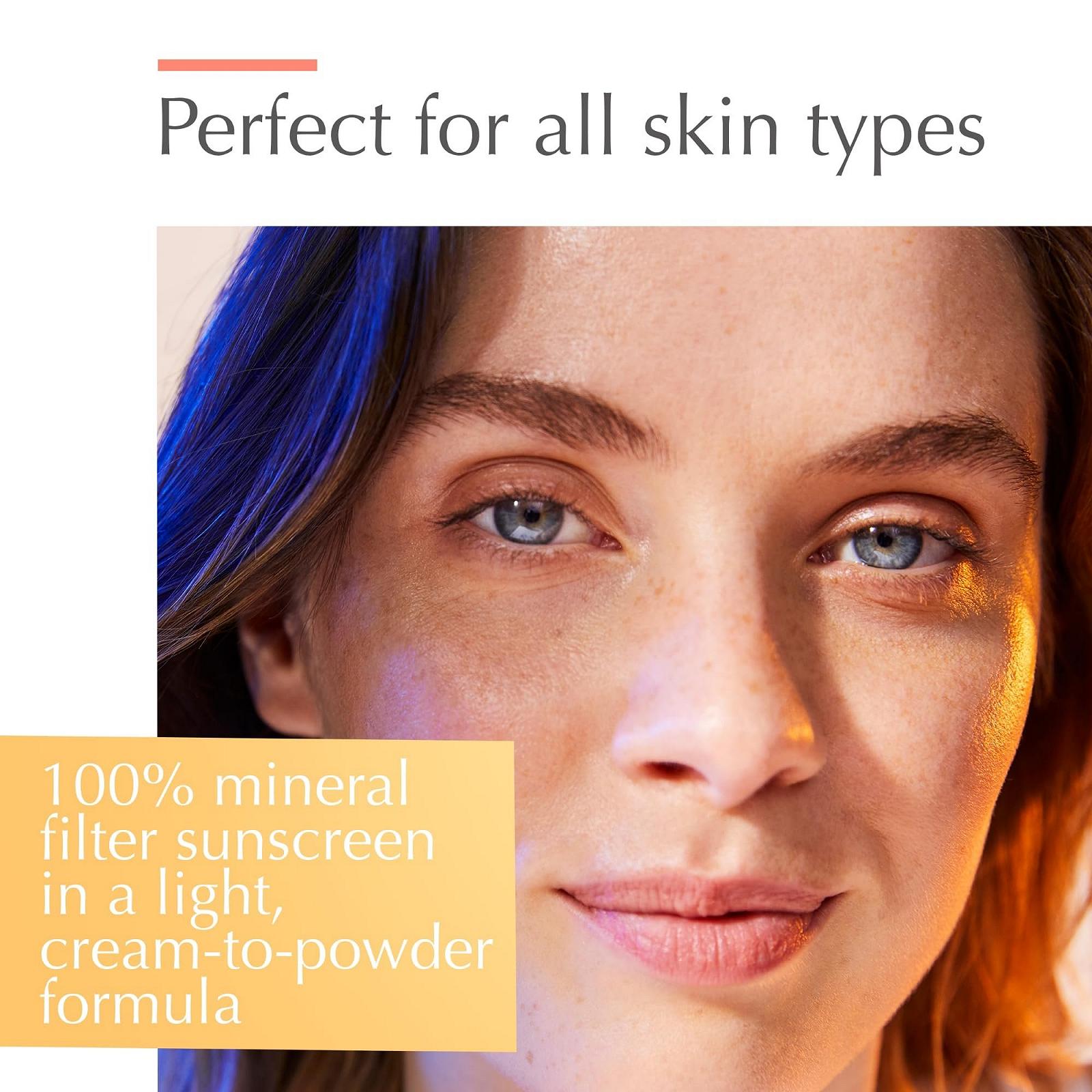 Компакт Avène SPF50 Кольоровий Глина Пісок Нова Формула, 10 г, прозорий, фото №3