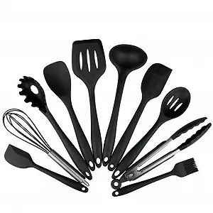 Купить Набор кухонных принадлежностей Kitchen Utensils Silicone Set силиконовый термостойкий антипригарный без BPA - Фото 1 Набор кухонных принадлежностей Kitchen Utensils Silicone Set силиконовый термостойкий антипригарный без BPA - Фото 1