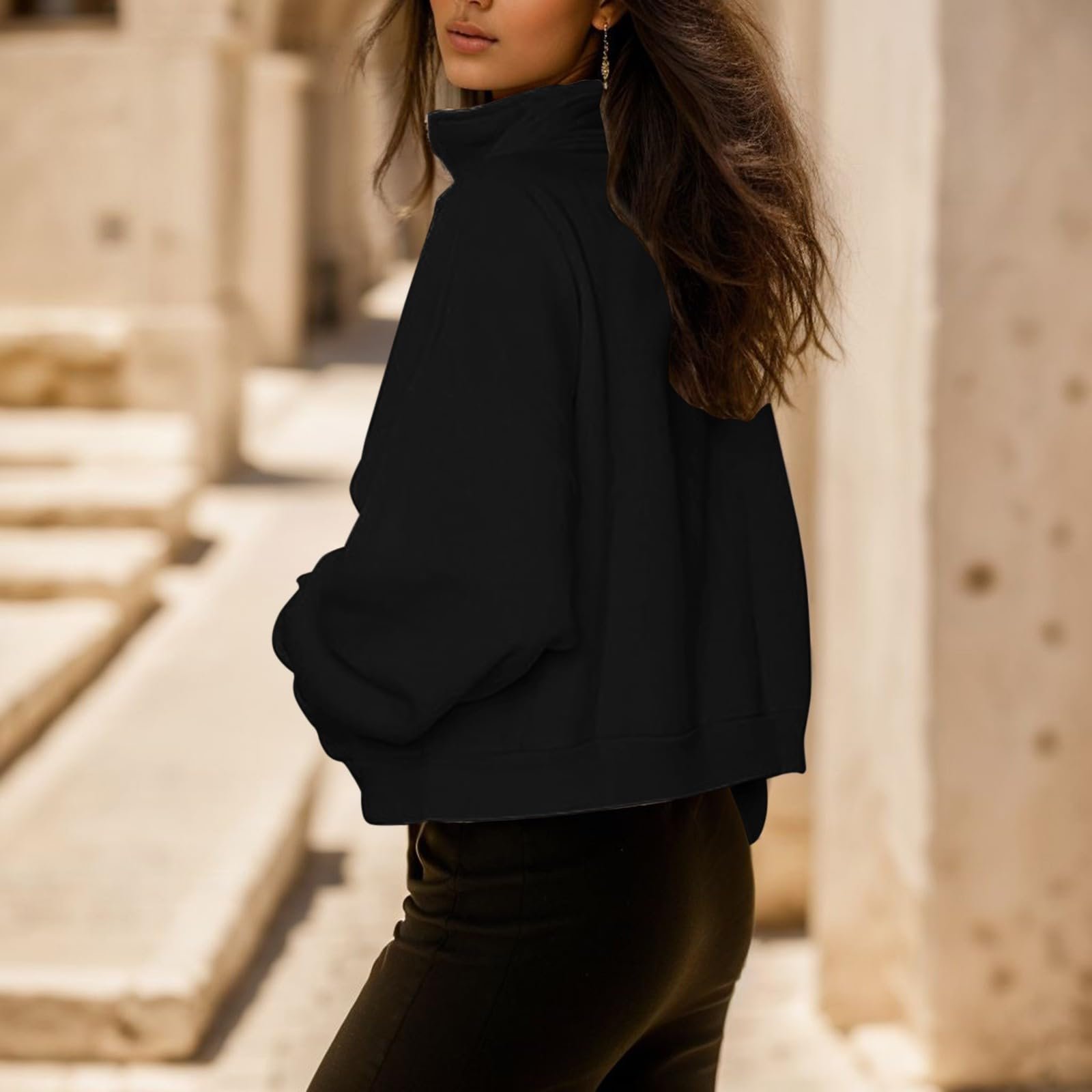 Женский свитшот Generisch с графическим рождественским принтом, повседневный, спортивный, 3D-печать, активная уличная одежда_2025, фото №2