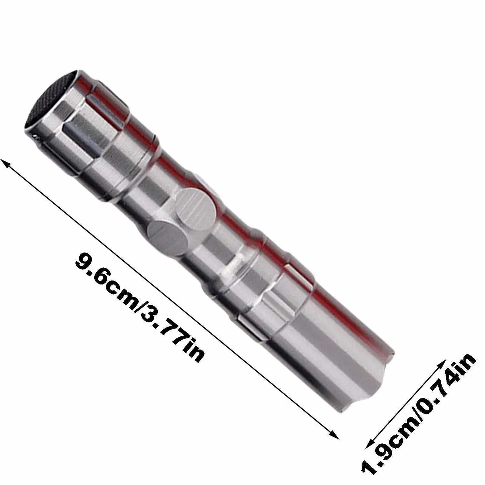 Кишеньковий LED ліхтарик Gérique Маленький, водонепроникний, високі люмени, портативний, з ремінцем, компактний для кемпінгу, походів та піших прогулянок, 8,9 x 1,9 см, фото №5