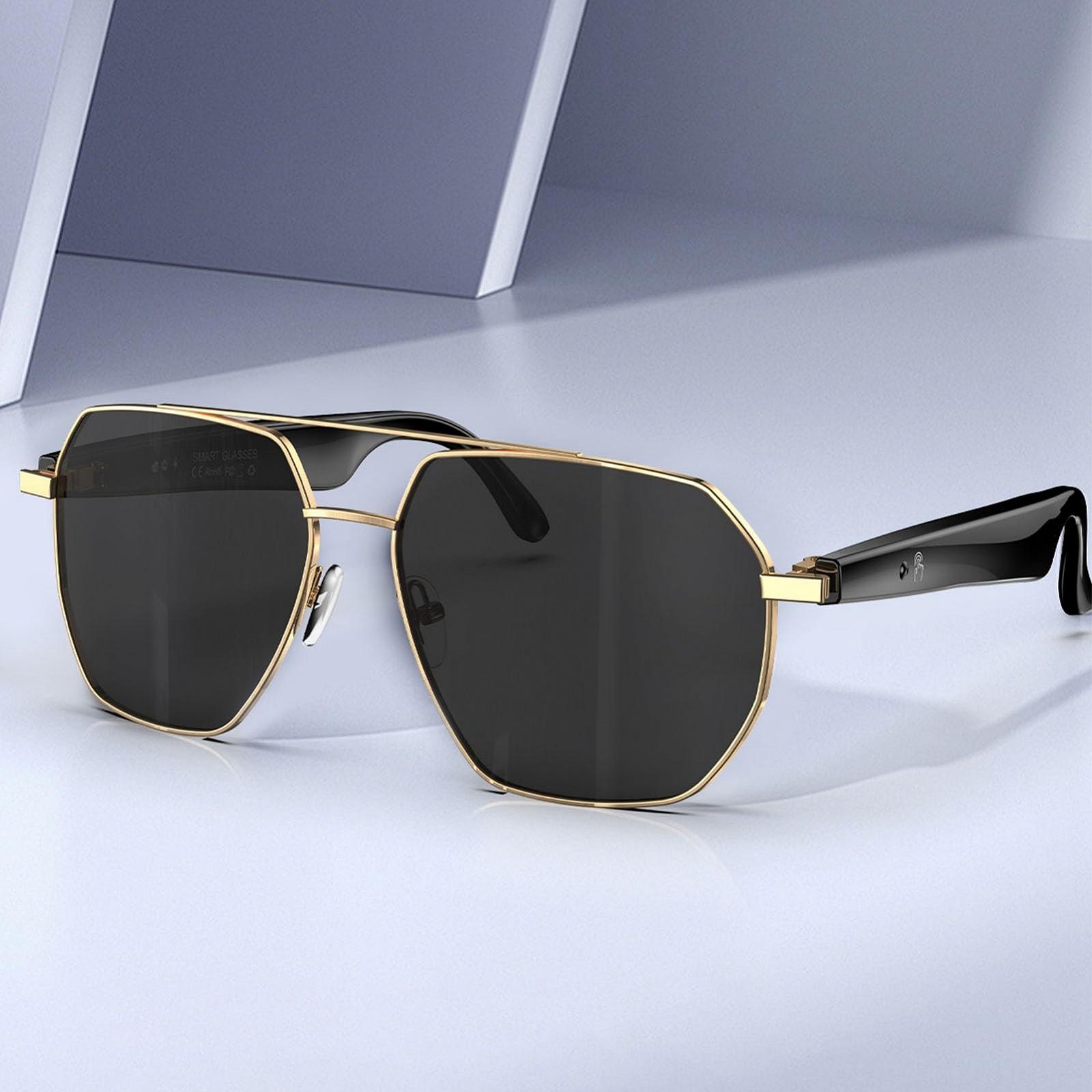 Розумні окуляри з AI перекладачем, мікрофоном та динаміком, переклад в реальному часі, 163 мови, фото №6