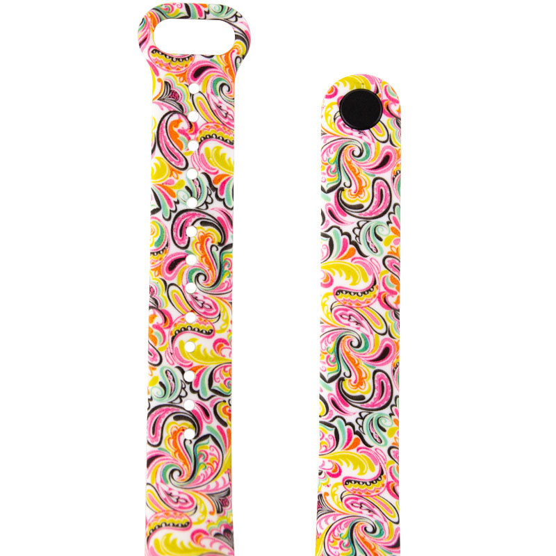 Сіліконовий смуга з малюнком для Xiaomi Mi Band 5 6, фото №2 Сіліконовий смуга з малюнком для Xiaomi Mi Band 5 6, фото №2