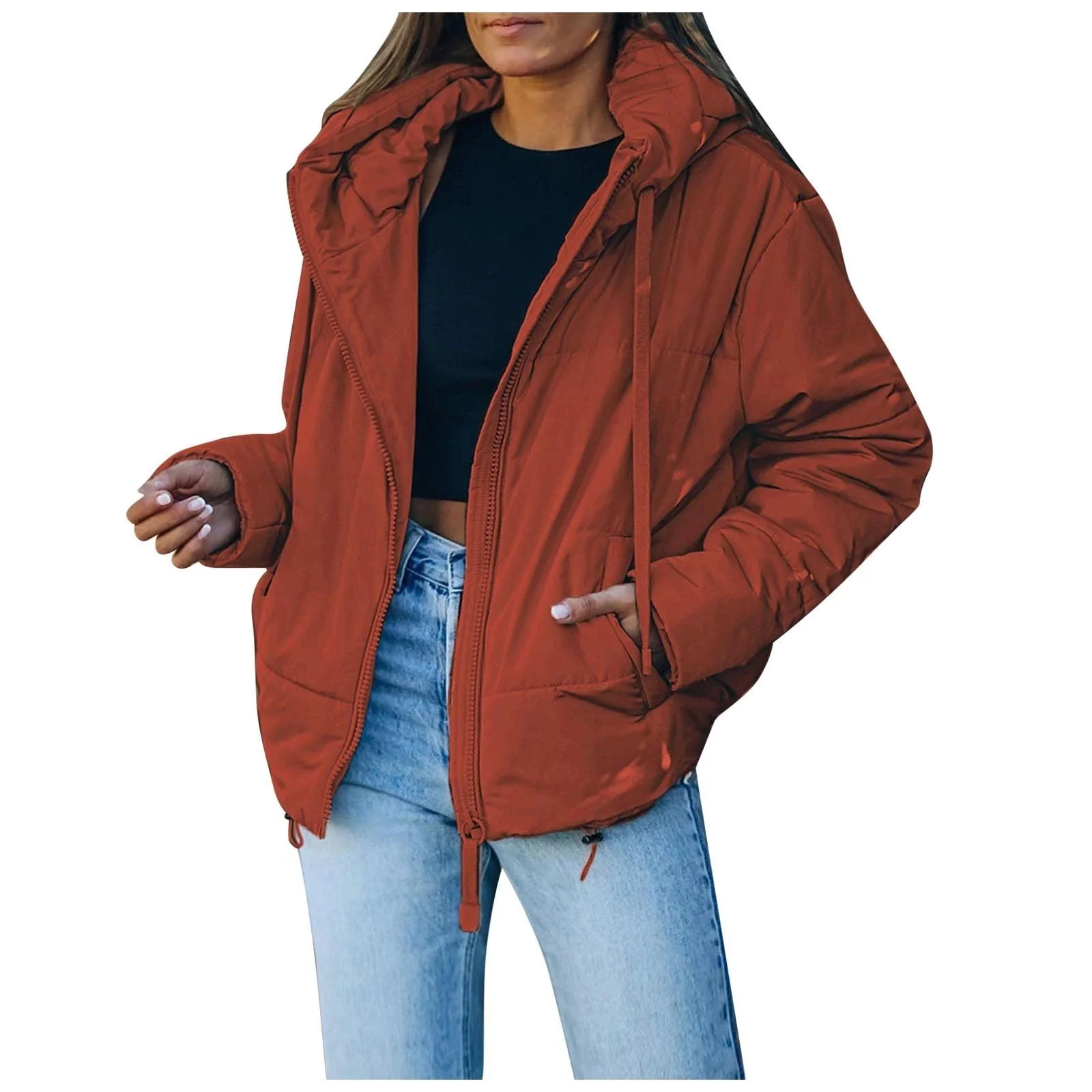 Повсякденна Куртка Пальто на Повній Блискавці, фото №5 Повсякденна Куртка Пальто на Повній Блискавці, фото №5