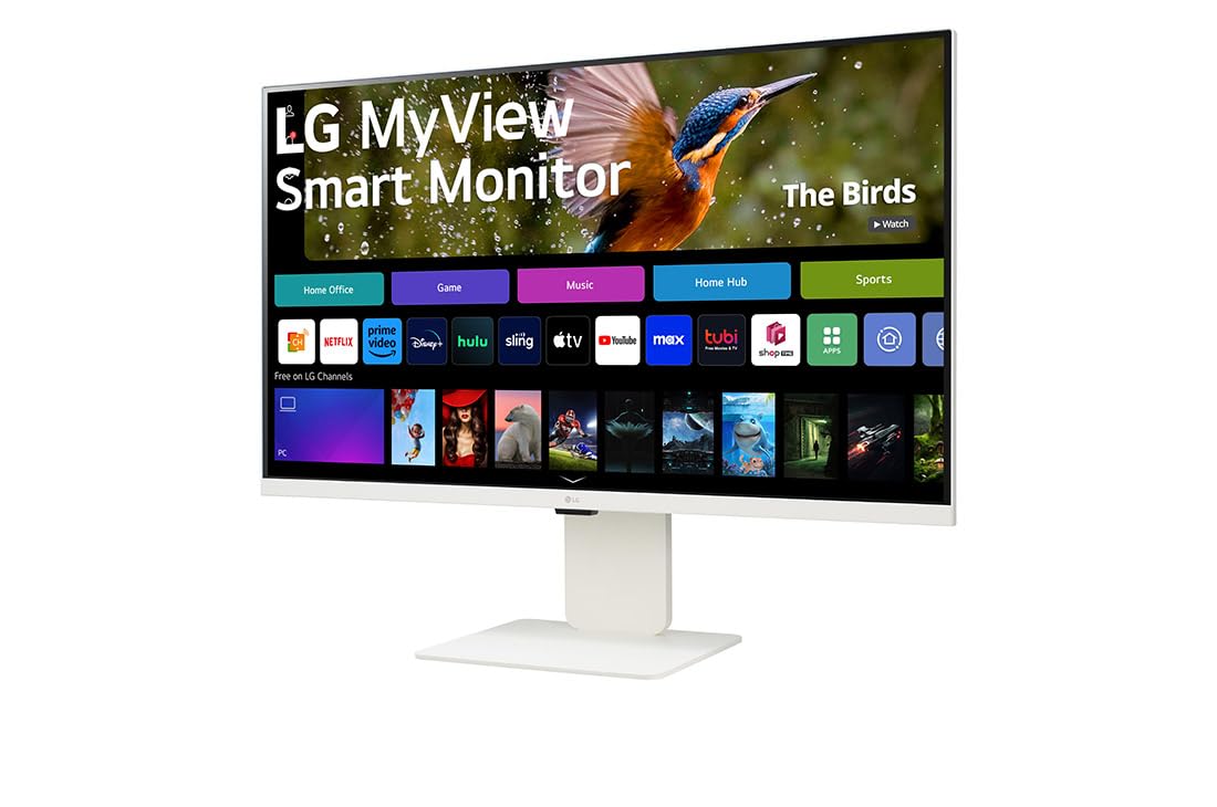 Монітор LG MyView Smart 32SR83U-W.AEU Все в одному 32 IPS FHD (3840 x 2160) 5ms GtG 60Hz HDR 10 DCI-P3 95% нахил регулювання висоти, фото №2 Монітор LG MyView Smart 32SR83U-W.AEU Все в одному 32 IPS FHD (3840 x 2160) 5ms GtG 60Hz HDR 10 DCI-P3 95% нахил регулювання висоти, фото №2