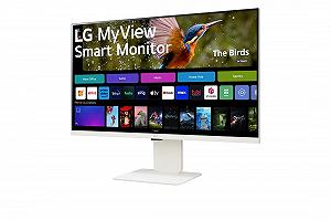 Монітор LG MyView Smart 32SR83U-W.AEU Все в одному 32 IPS FHD (3840 x 2160) 5ms GtG 60Hz HDR 10 DCI-P3 95% нахил регулювання висоти synthetic.ua - Фото 1