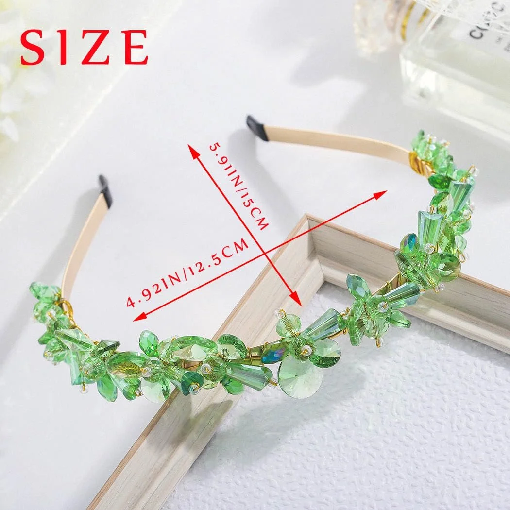 Обруч для волосся IYOU Блискучі стрази, фото №4 Обруч для волосся IYOU Блискучі стрази, фото №4