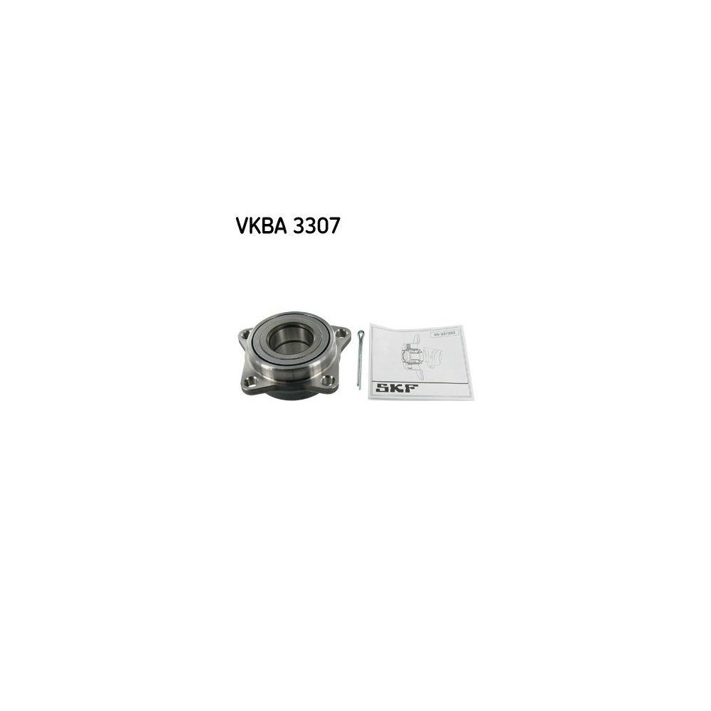 Комплект подшипника колеса SKF VKBA 3307 для MITSUBISHI, передняя ось, фото №1