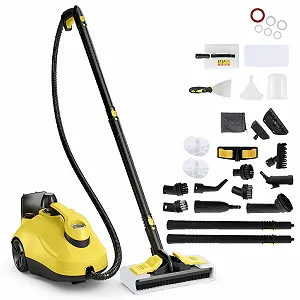 Пароочисник SOARS 2000 W 5 Bar 1.8 L 21 аксесуар Жовтий - Фото 1